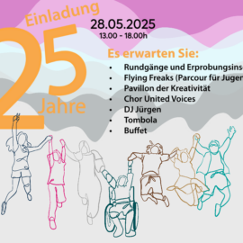 Farbige Figuren von Jugendlichen