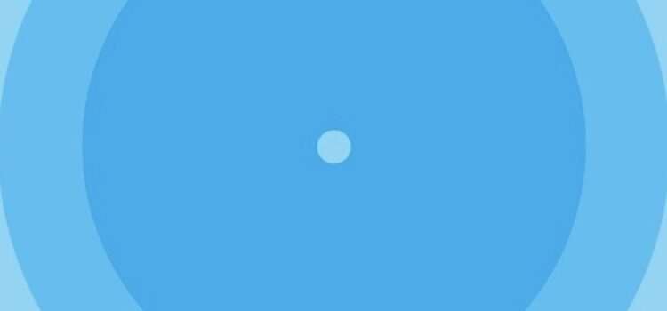 kreise von big to small as a graphic